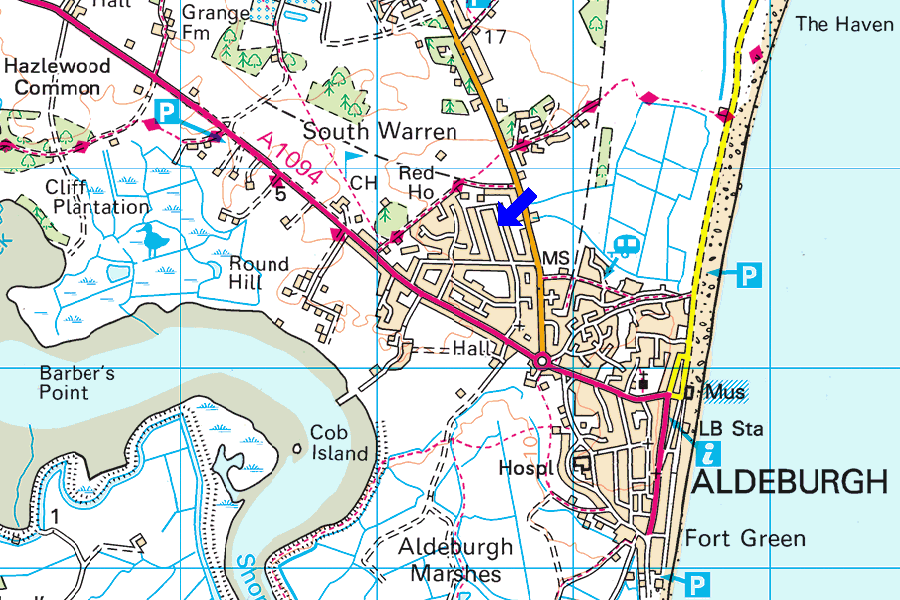 Access from the A12 is signposted at Farnham & Yoxford